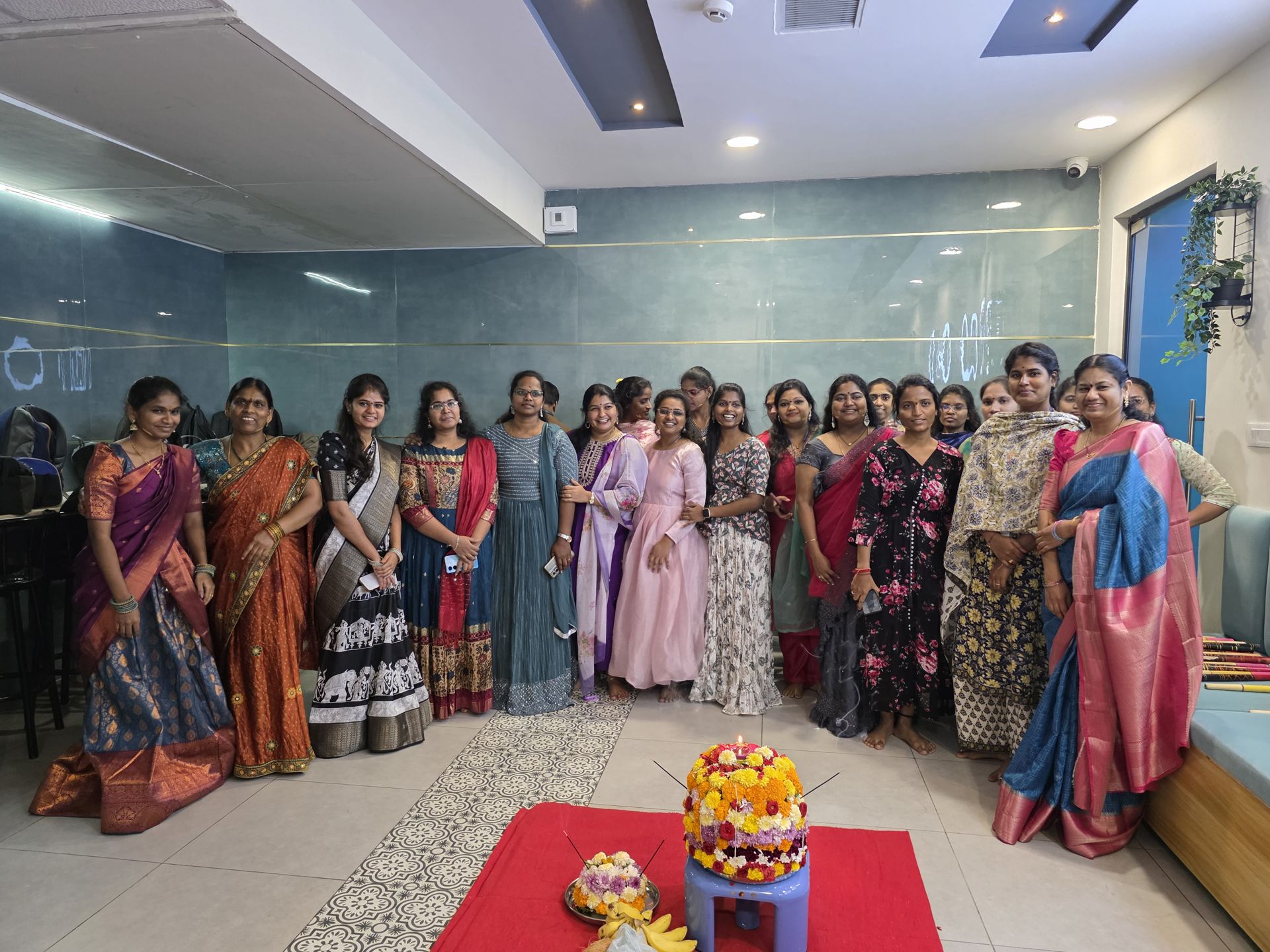 Rigtcom team — Bathukamma Celebrations